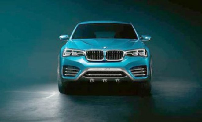 Primele imagini cu BMW Concept X4